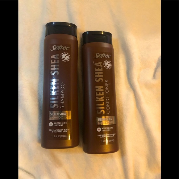 Softee Silken Shea Shampoo & Conditioner 12.5 oz - Picture 1 of 2